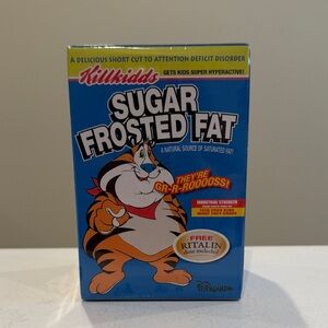 New Popaganda Ron English’s Cereal Killers SUGAR FROSTED FAT Figure